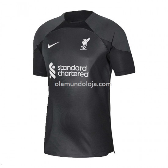 Camisola Liverpool Equipamento Segundo 2022-2023 Manga Corta